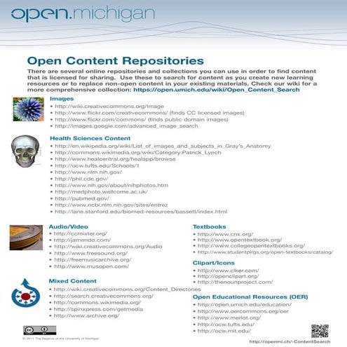 Open Content Repositories