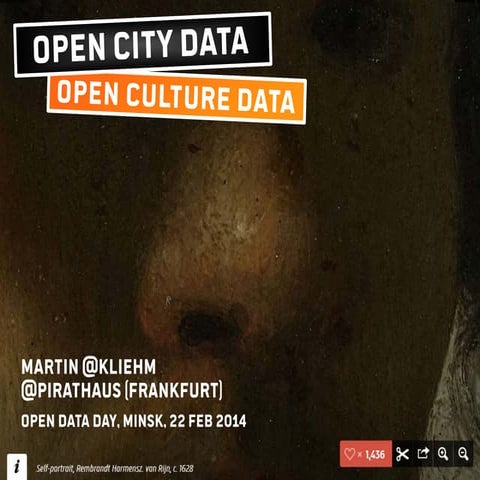 Open City Data & Open Culture Data