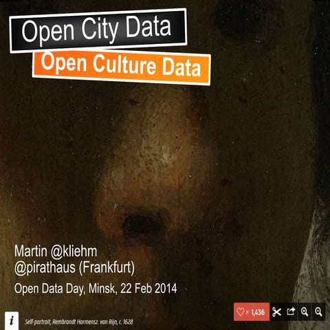 Мартин Клиим. Open City Data.