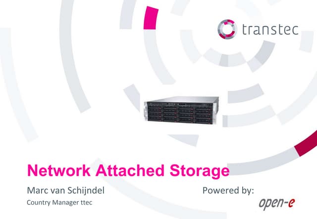 ttec NAS powered by Open-E
