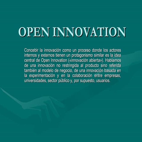 Open Innovation | PDF