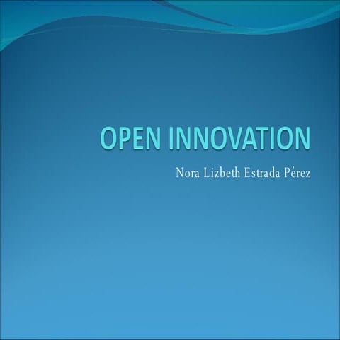 Open Innovation | PPT