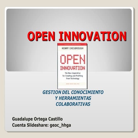 Open Innovation
