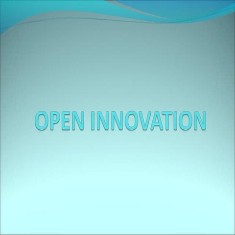 Open Innovation