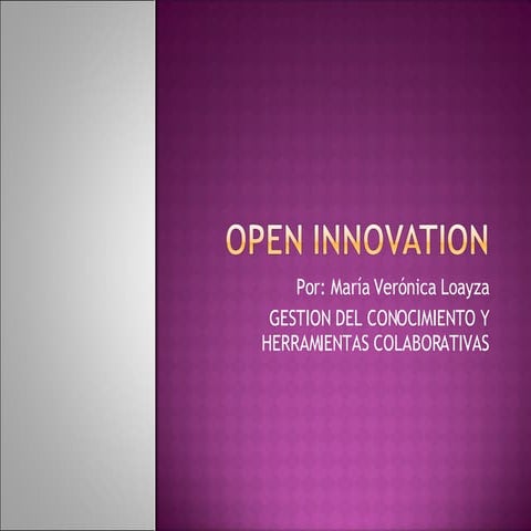 Open Innovation | PPT