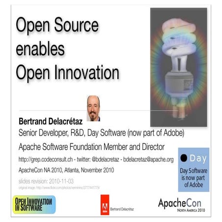 Open Source enables Open Innovation