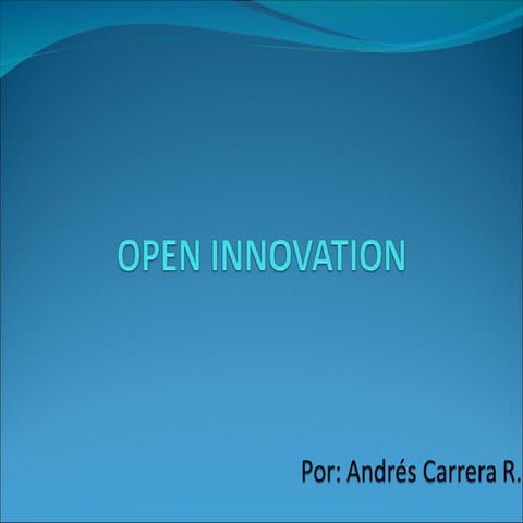 Open Innovation