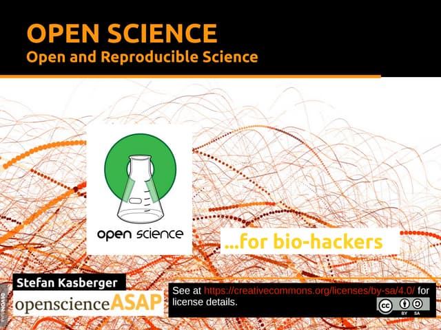 Open science for Bio-Hacker