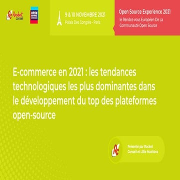 E-commerce en 2021 : grandes tendances technologiques dans le développement d...