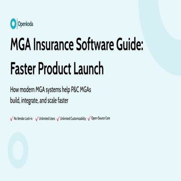 Custom MGA Software Development: Better Apporach