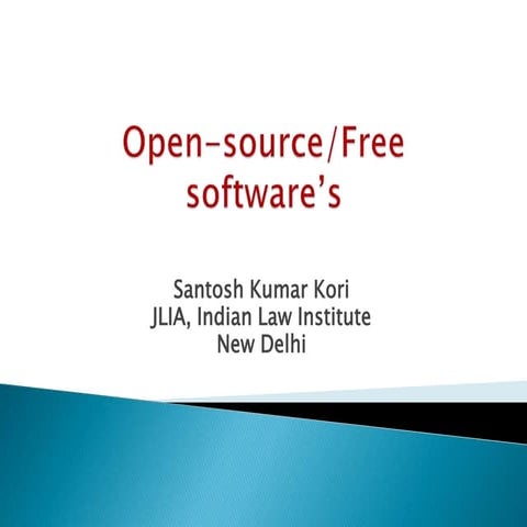 Open source software