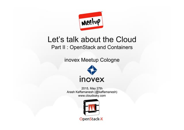 OpenStack und Containers