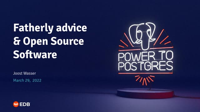 EDB Postgres in Public Sector