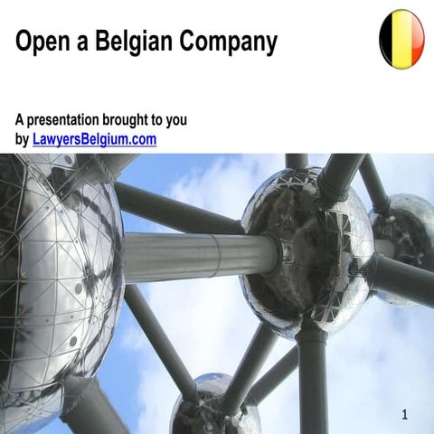 Open a Belgian Company