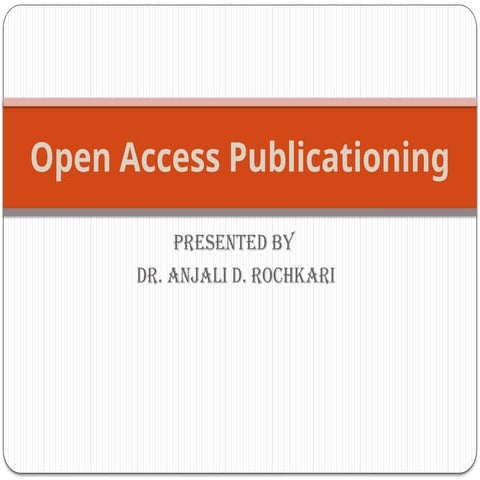 Comprehensive Guide to Open Access Publishing and Self-Archiving ...