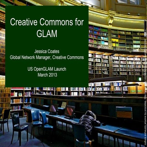 Creative Commons for GLAM