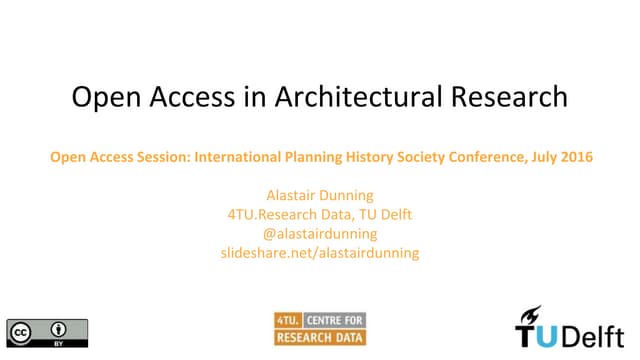 Open Access in Architectural Research