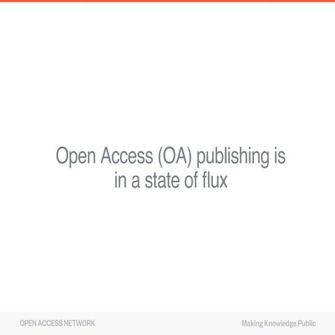 Open Access Network Presentation