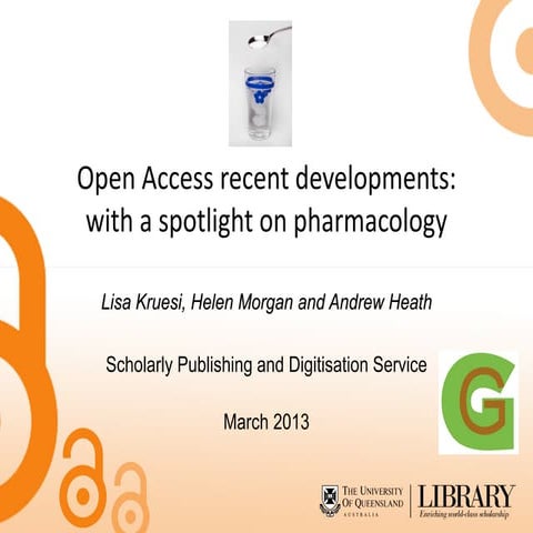 Open access update: with a spotlight on pharmacology