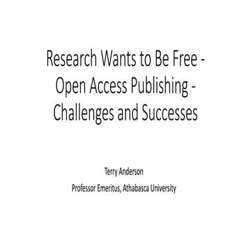Open access publishing 2022 