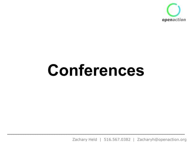 OA - Conferences