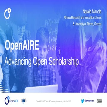 OpenAIRE: Advancing Open Scholarship