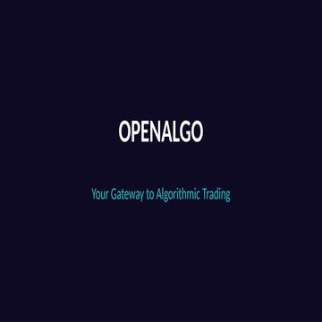 Introduction to OpenAlgo - Self Hosted Algo Trading Platform (Open Source)