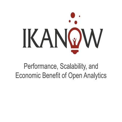 Open Analytics DC April 2012 Meetup