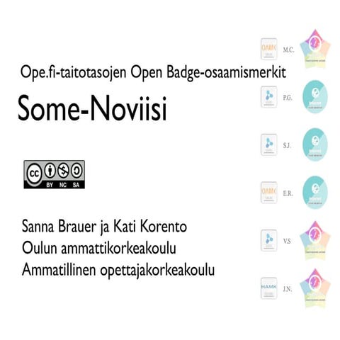 Open badge   some-noviisi