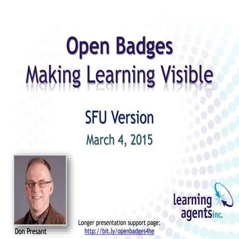 Open Badges for Higher Education - SFU version