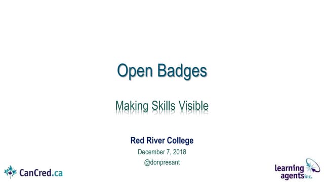 Open Badges - Red River College