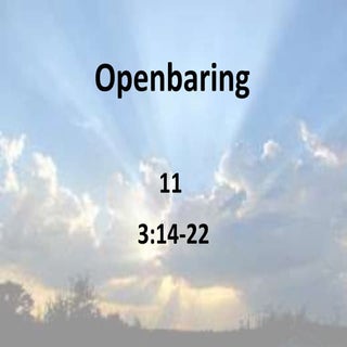 Openbaring11