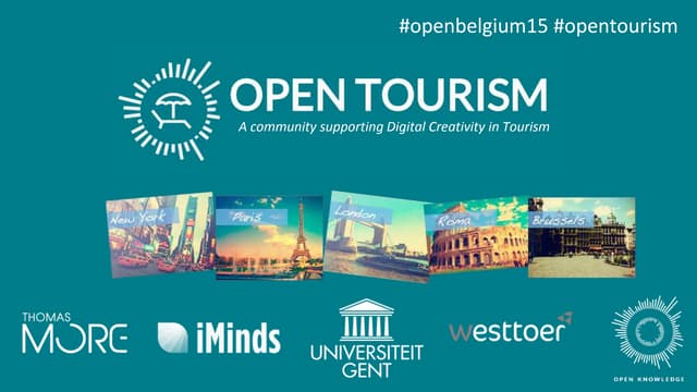#opentourism - Linked Open Data Publishing and Discovery Workshop