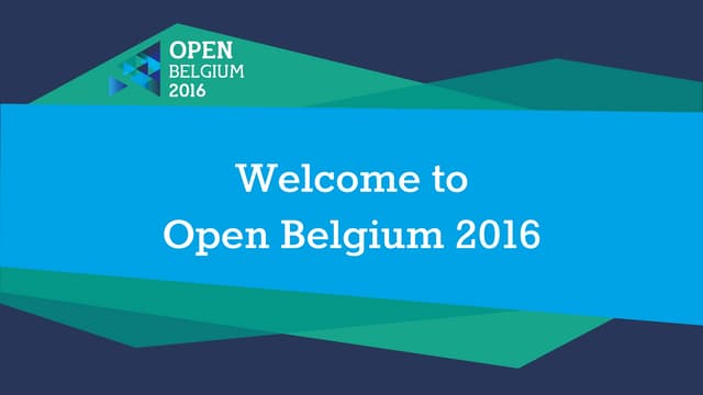 "State of Open" keynote