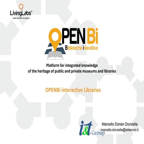 Openbi - INISTA 2014