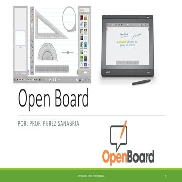 Open Board Software- La Presentación