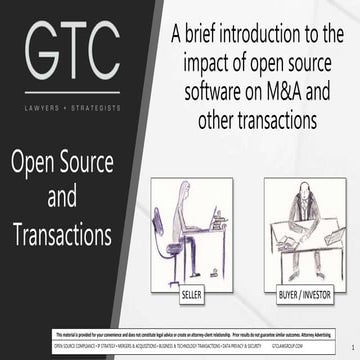 'A brief introduction to the impact of open source software on M&A and other ...