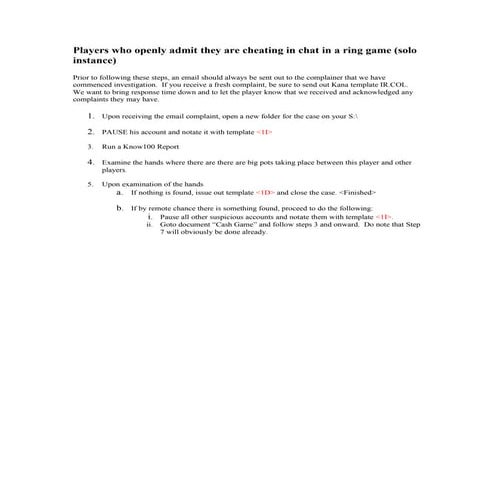 Chat violations | DOC