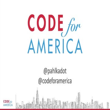 Code for America Overview