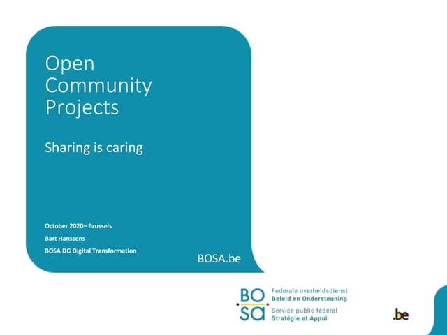 Open Community Projects