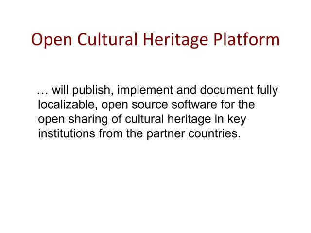Open Context Developments