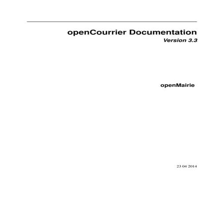 Opencourrier