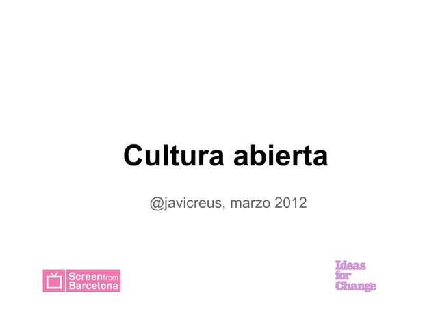 Cultura abierta 