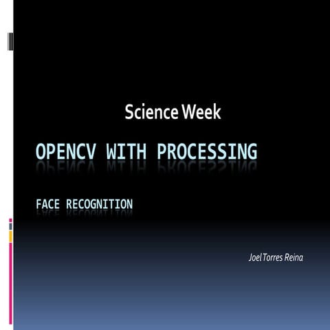 Open cv with processing