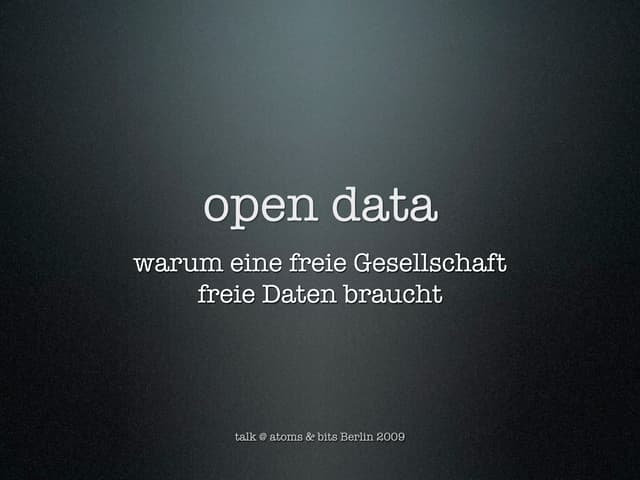Opendata