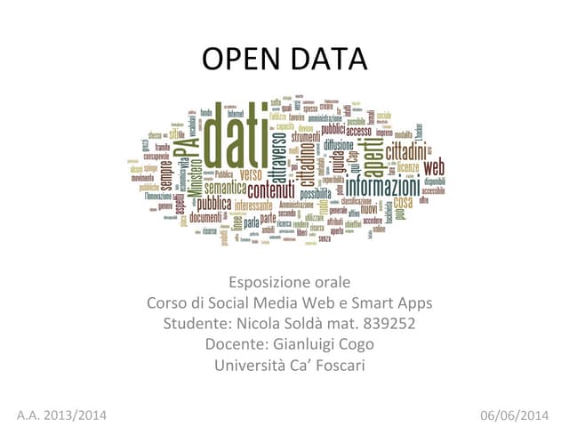 Open data