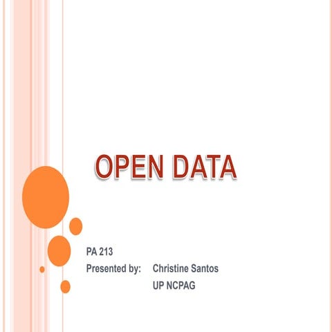 Open data