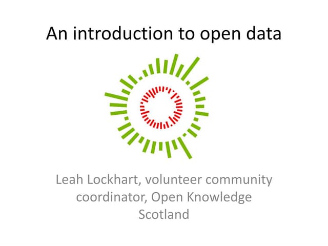 Open data for ISD