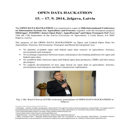 Open data hackathon   jelgava - report