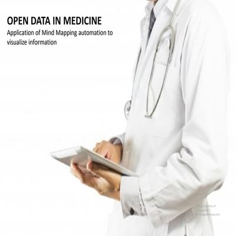 Open Data in Medicine. Application of Mind Maping automation to visualize inf...